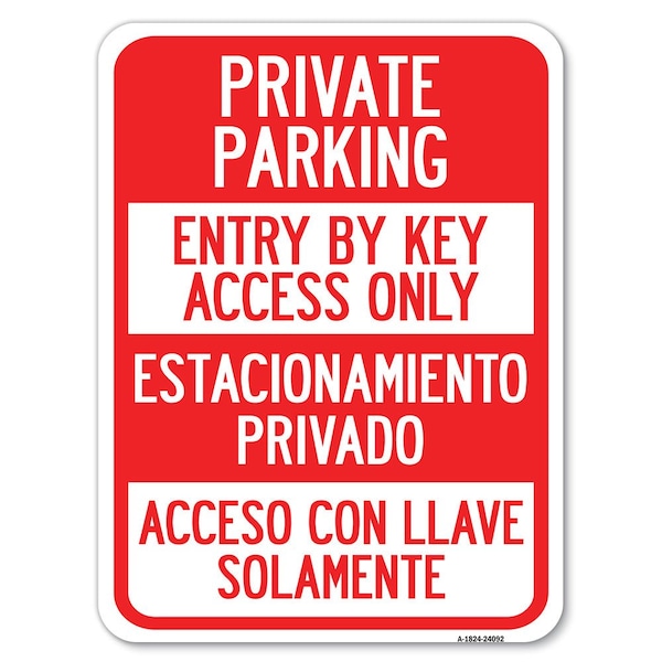 Safety Sign, 18 in Height, Aluminum, 24092